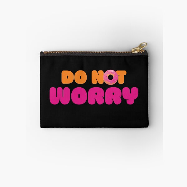 Item preview, DONUT WORRY (Dunkin Design) designed and sold by LiveAndGlow.
