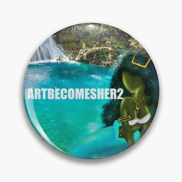 Item preview, Nubian Siren Blue designed and sold by ArtBecomesHer2.