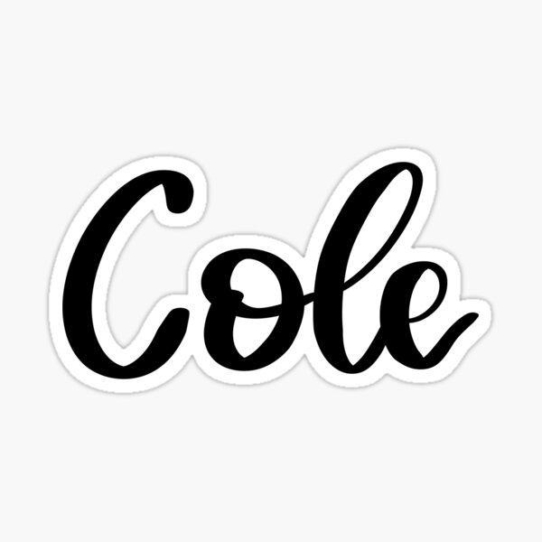 Cole Name Gifts Merchandise Redbubble