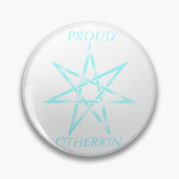 Item preview, v.1 “Proud Otherkin” in blue designed and sold by DraconicsDesign.