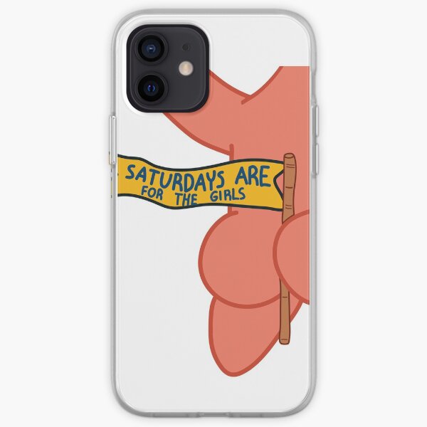 saturdays are for the girls patrick star iPhone Soft Case