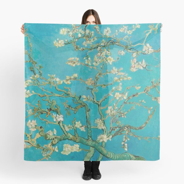 Van Gogh "Almond Blossom", 1890 Scarf