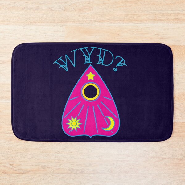 Item preview, What you doin neon planchette designed and sold by Cassie McKnight.