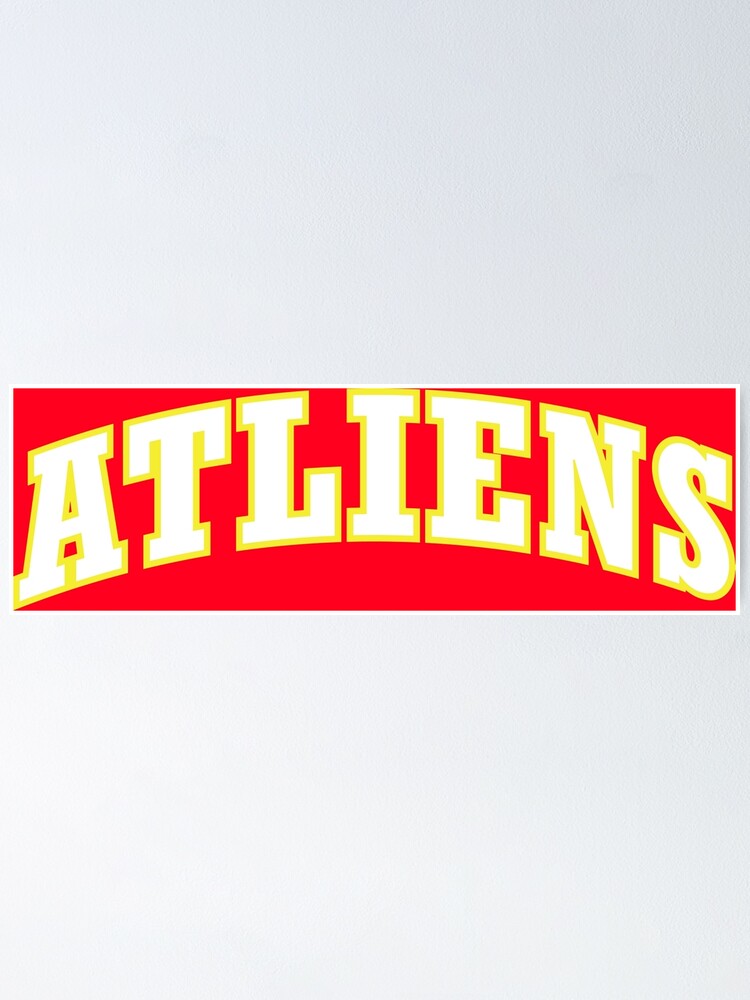 ATLIENS Sticker for Sale by SleepyLab