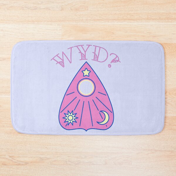 Item preview, What you doin pastel planchette designed and sold by Cassie McKnight.
