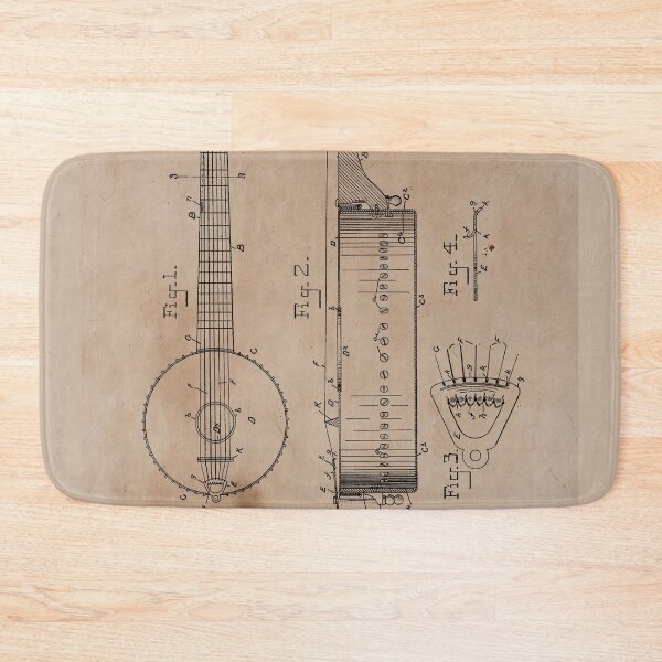 Item preview, Vintage Banjo Patent designed and sold by JoolyA.