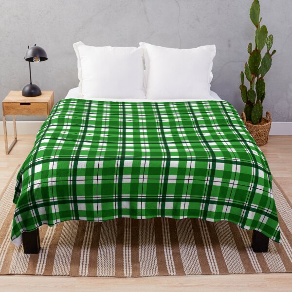 Item preview, A green plaid pattern designed and sold by shaune23.