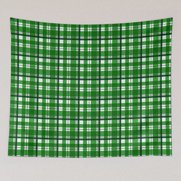 Item preview, A green plaid pattern designed and sold by shaune23.