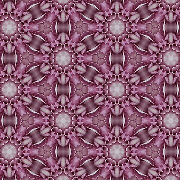 Artwork thumbnail, Burgundy Carnation Ribbons by RosieRiggs