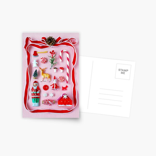 Weihnachtsminiaturen Postkarte
