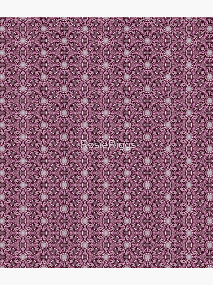 Thumbnail 3 of 3, Backpack, Burgundy Carnation Ribbons designed and sold by RosieRiggs.