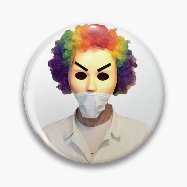 Dr. Clown Button Pin