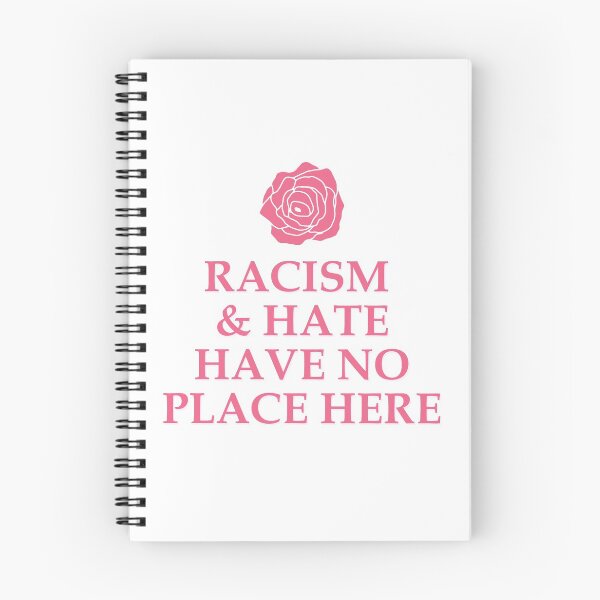 Item preview, Racism and hate have no place here designed and sold by HadeelStore.