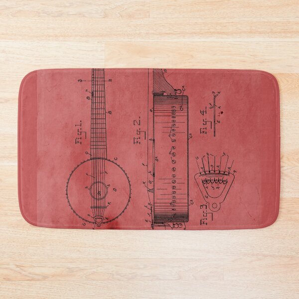 Item preview, Vintage Rose Banjo Patent designed and sold by JoolyA.