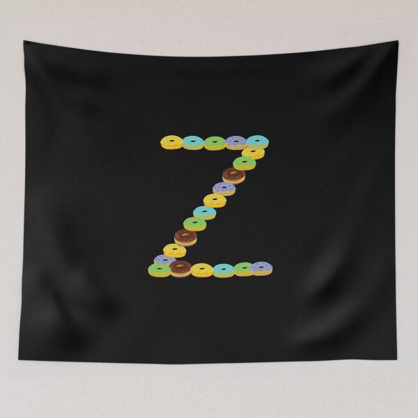 Item preview, COLORFUL DONUT ALPHABET CAPITAL LETTER Z designed and sold by LiveAndGlow.