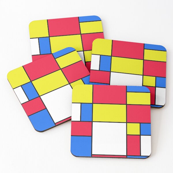 Item preview, Mondrian #402 designed and sold by Rockett Graphics.