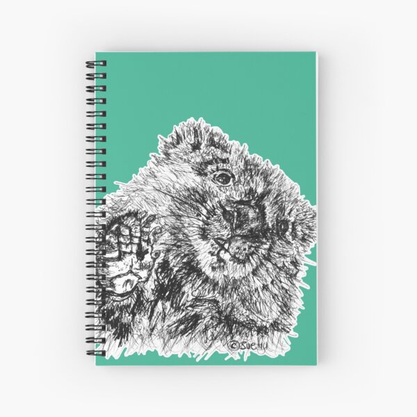 Willie the Wombat Spiral Notebook