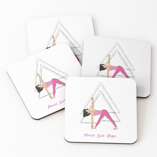 Item preview, Peace. Love. Yoga designed and sold by ArcturusJay.