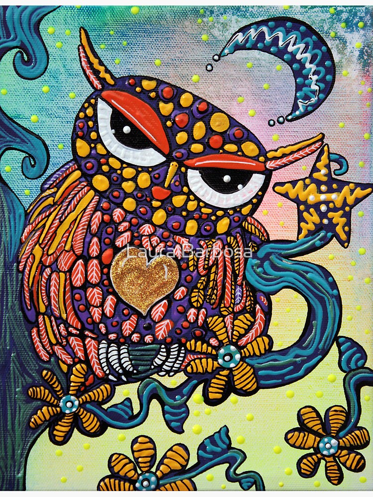 Thumbnail 3 of 3, Photographic Print, Mystical Owl designed and sold by barbosaart.