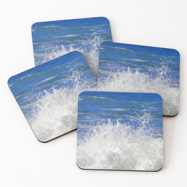 Item preview, Fresh Summer Blue Ocean Wave Spray  designed and sold by UrTops.