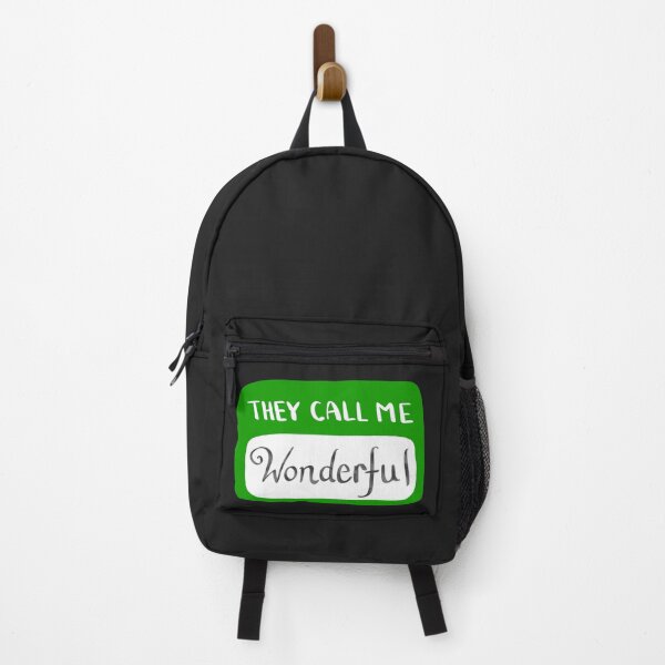 Item preview, They Call Me Wonderful Name Tag designed and sold by by-lauren.