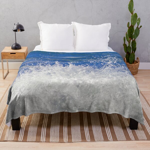 Item preview, Fresh Summer Blue Ocean Wave Spray  designed and sold by UrTops.