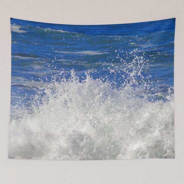 Item preview, Fresh Summer Blue Ocean Wave Spray  designed and sold by UrTops.