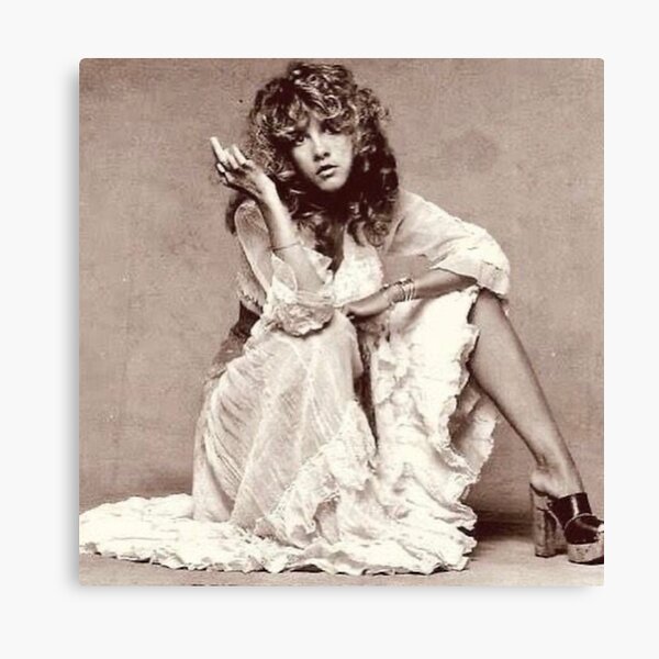 stevie flips you off (✿◕‿◕) Canvas Print