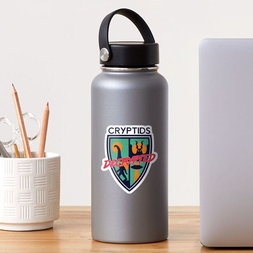 Cryptids Decrypted 2.0 Sticker