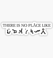 Stargate - There Is No Place Like Earth Sticker