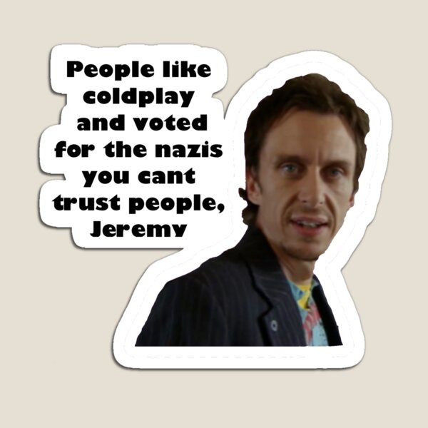 Item preview, Super hans can't trust people  designed and sold by Eddiejones99.