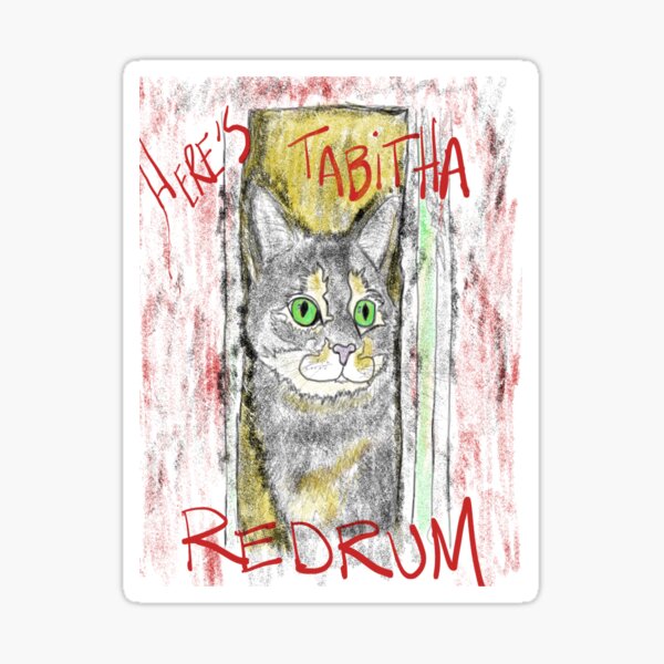 Murder Puss Sticker
