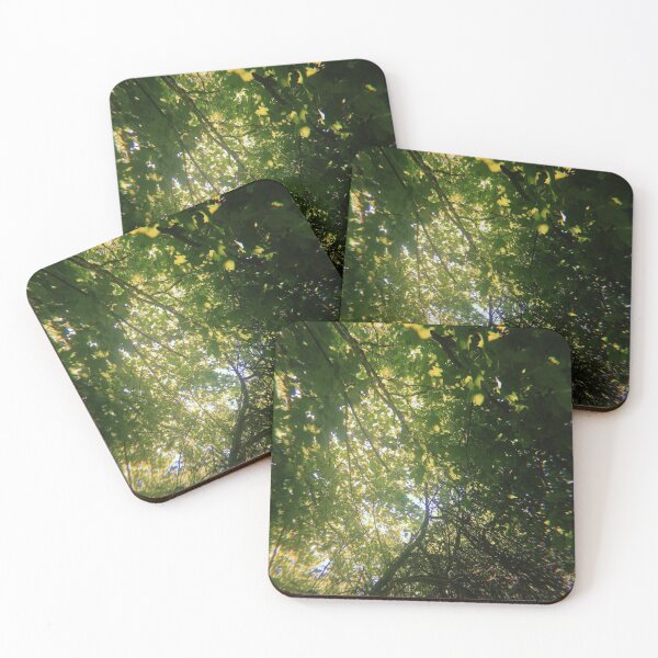 Item preview, Light through green nature trees designed and sold by abigail-hempell.