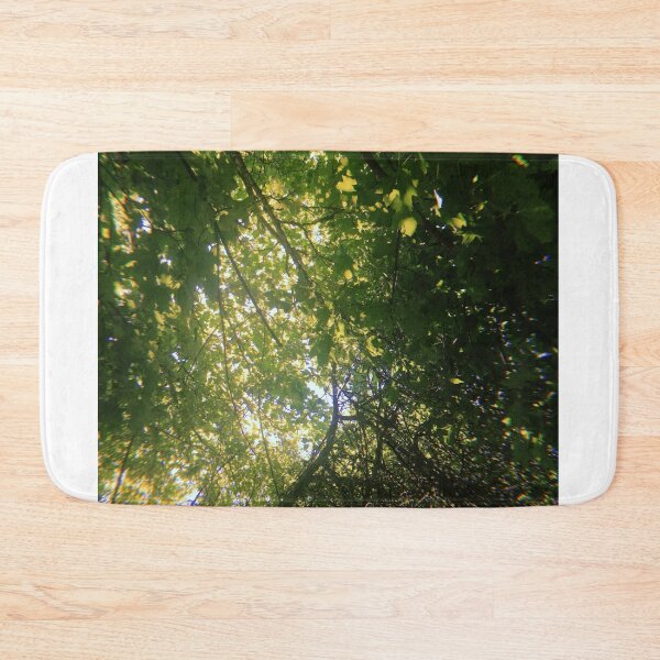 Item preview, Light through green nature trees designed and sold by abigail-hempell.