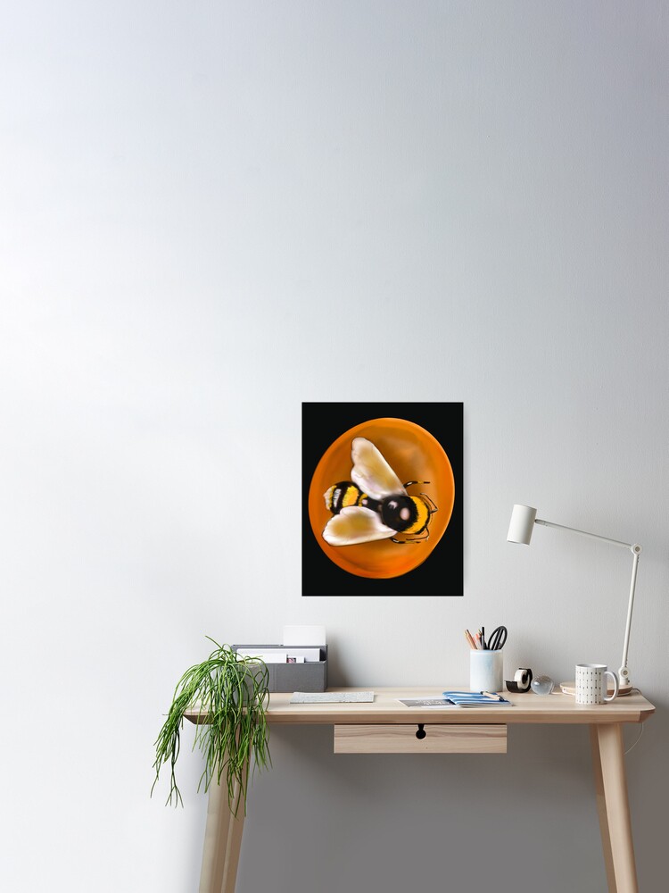 Bee themed gifts for women, men and kids. Honey bee Bumblebee save the bees  Poster for Sale by Artonmytee
