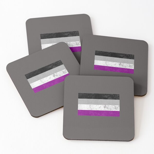 Item preview, Asexual Pride Flag USA America Identity Graphic designed and sold by SpookshowDesign.