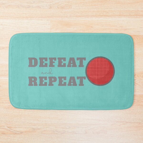 Item preview, Defeat and Repeat Dodgeball Sports Team Winners product designed and sold by doodabobs.