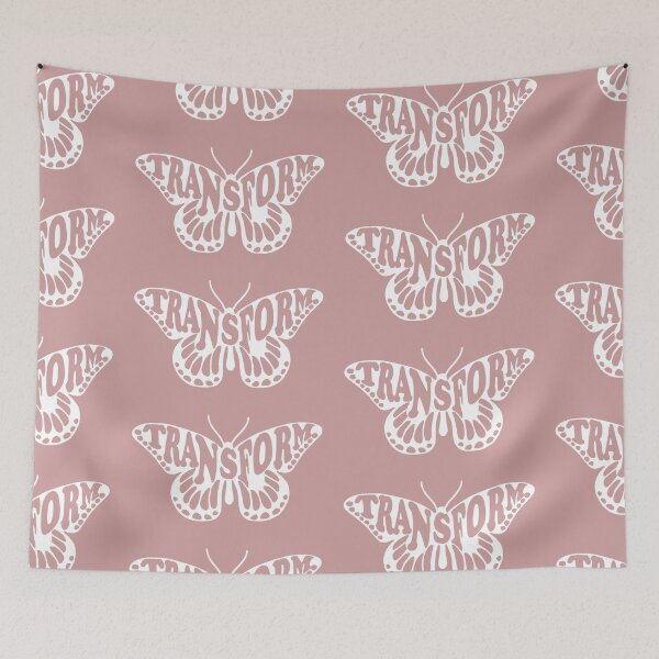 Item preview, Butterfly transform pretty boho art white designed and sold by shantiru.