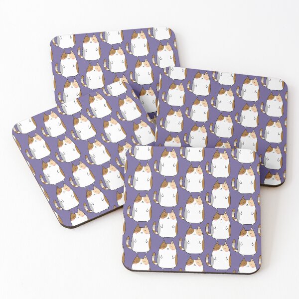 Item preview, Cute Kawaii Calico Kitty Cat designed and sold by Jandsgraphics.