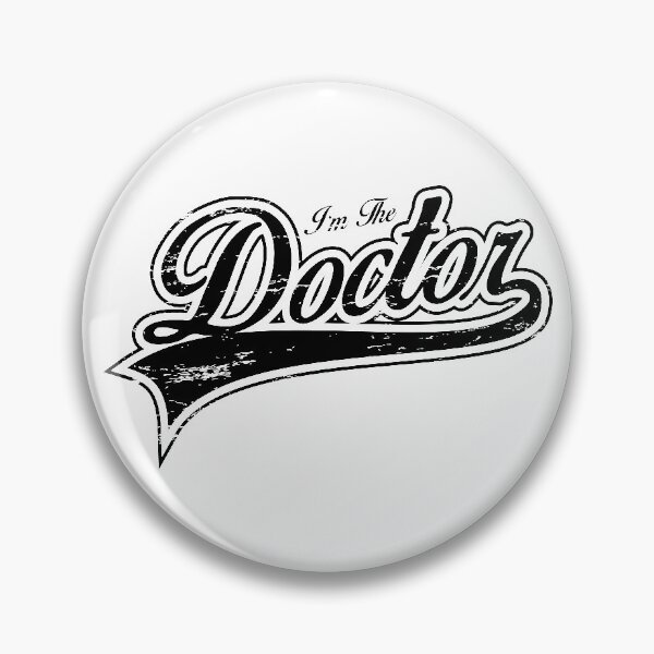 Item preview, I'm The Doctor_Black designed and sold by Jemma Rich.