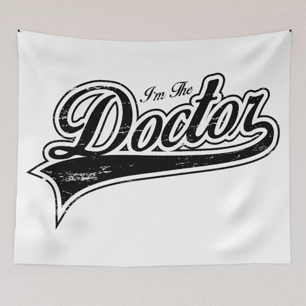 Item preview, I'm The Doctor_Black designed and sold by Jemma Rich.