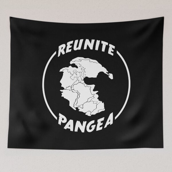 Item preview, Reunite Pangea Funny Geology  designed and sold by Zaak4.
