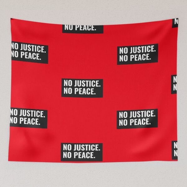 Item preview, No Justice. No Peace. designed and sold by sillyaprons.