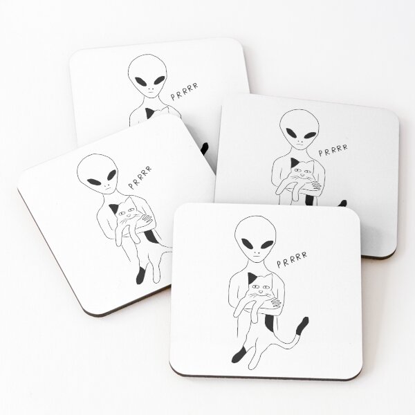 Artikelvorschau, Minimalistischer Alien / Cat entworfen und verkauft von maarquisss.