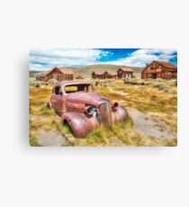 Historic Bodie Ghost Town Canvas Print