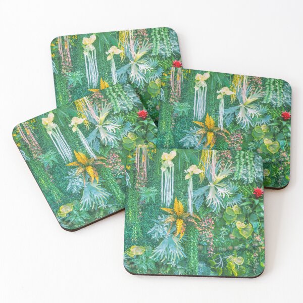 Item preview, Wall garden with tropical plants photo designed and sold by FunWithFoliage.