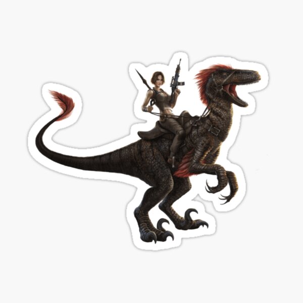 Vicious Raptor Sticker