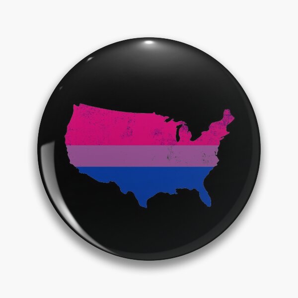 Item preview, Bisexual Pride Flag USA America Identity LGBT Graphic designed and sold by SpookshowDesign.