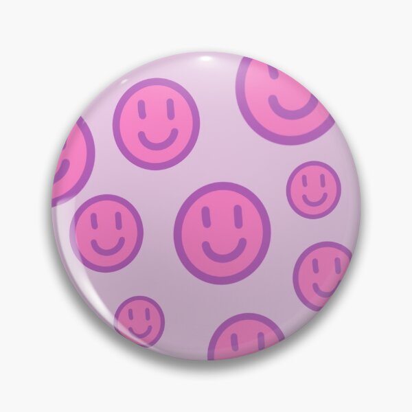 Item preview, Pink Smiley Faces designed and sold by tinascreations.