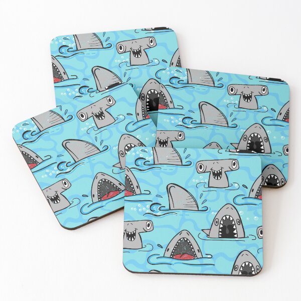 Item preview, Children Shark Pattern Jaws Great White Hammerhead Boy designed and sold by Draculaura2009.